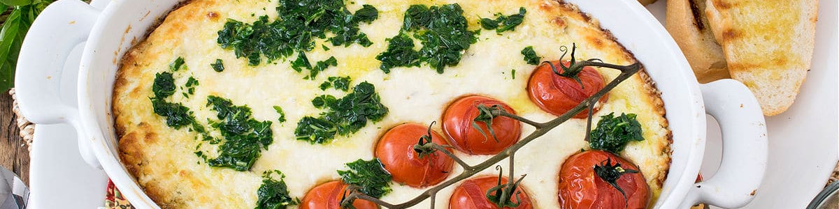Baked Goat Cheese & Tomatoes