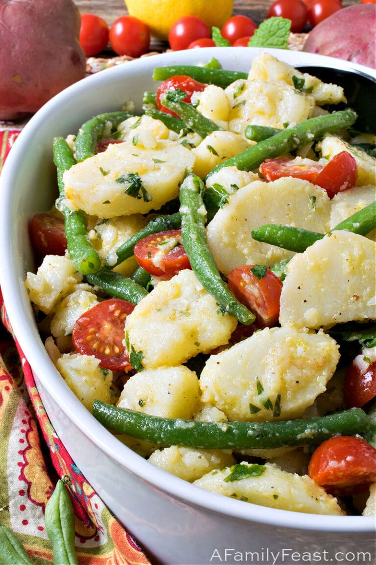 Italian Green Bean Potato Salad