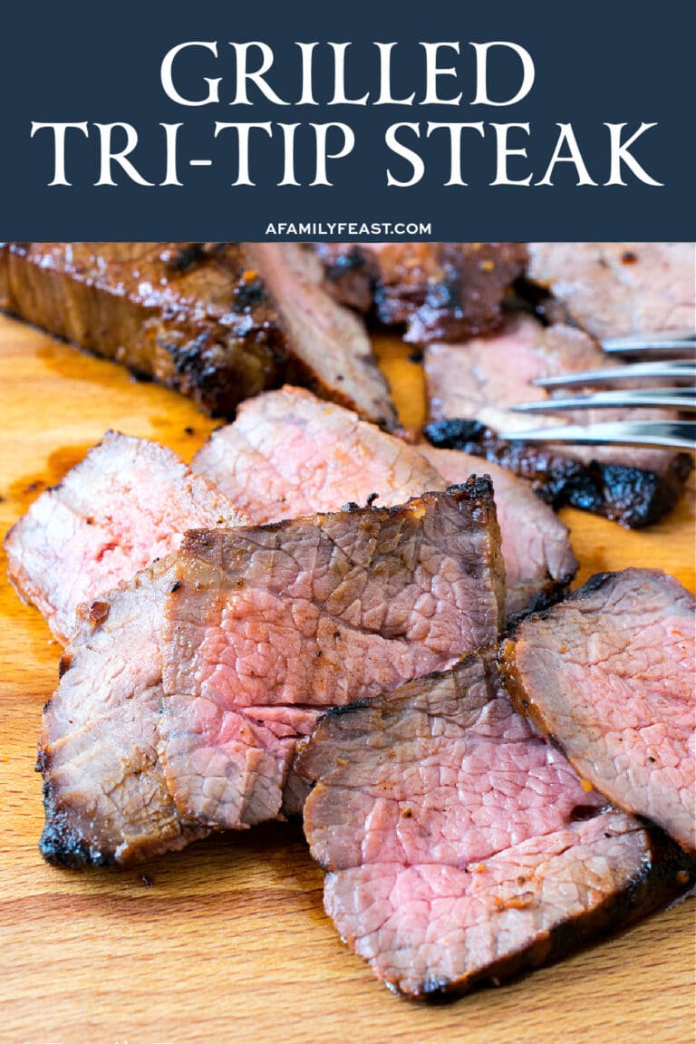 Grilled TriTip Steak A Family Feast®