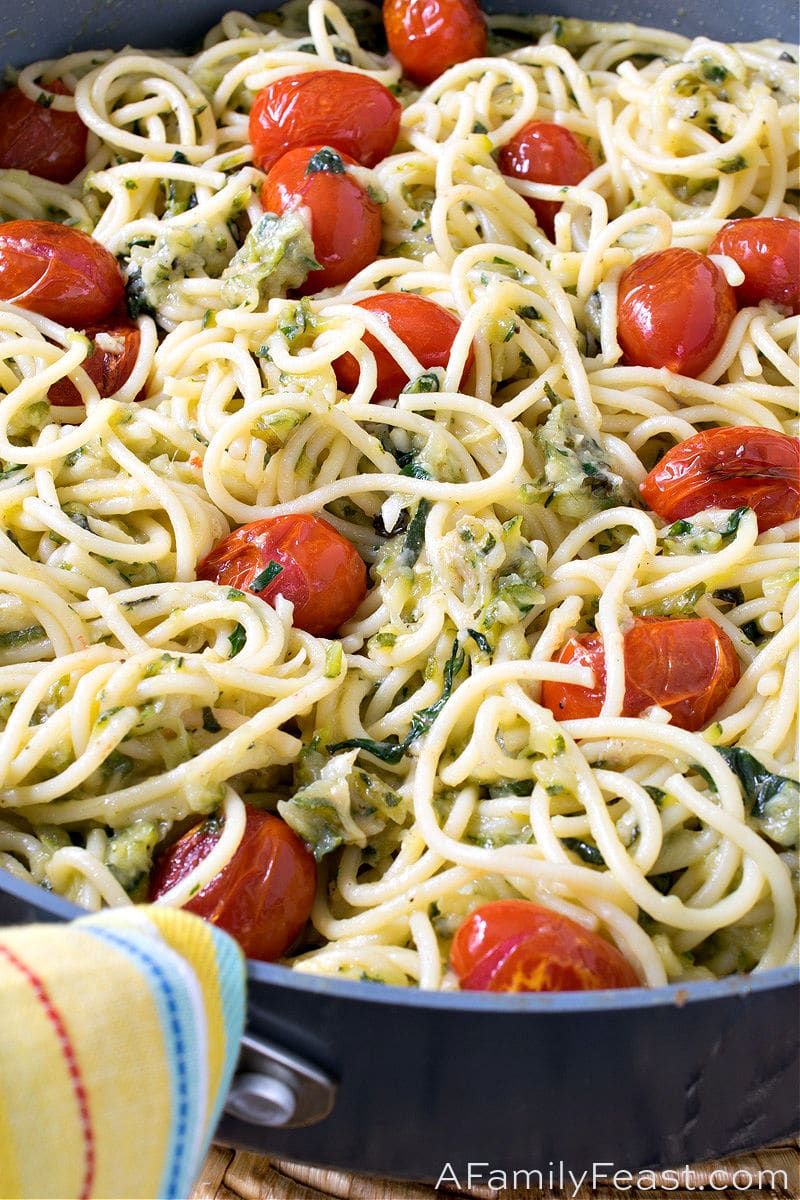 Caramelized Zucchini Pasta