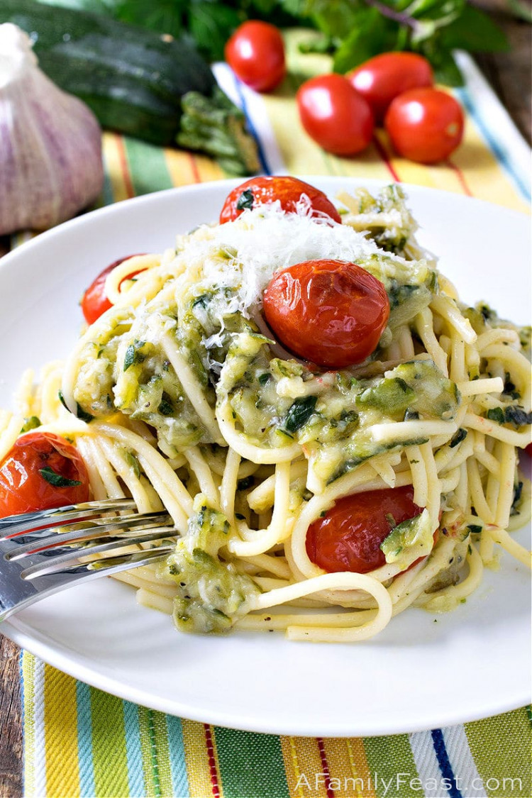 Caramelized Zucchini Pasta A Family Feast®