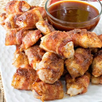 Bacon-Wrapped Chicken Bites