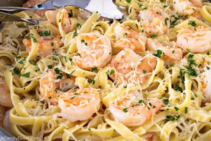 Shrimp Alfredo