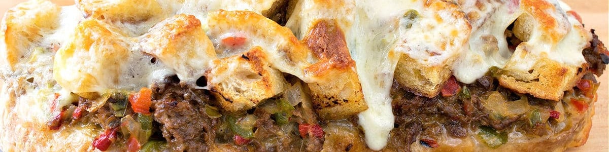 Cheesesteak Stuffed Bread