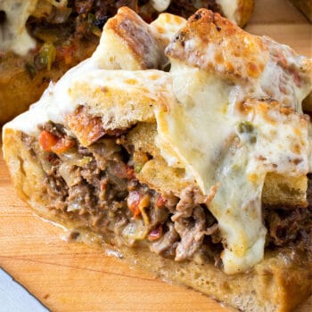 Cheesesteak Stuffed Bread