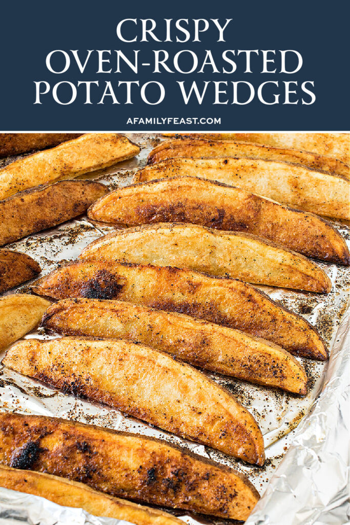 Crispy Oven-Roasted Potato Wedges - A Family Feast