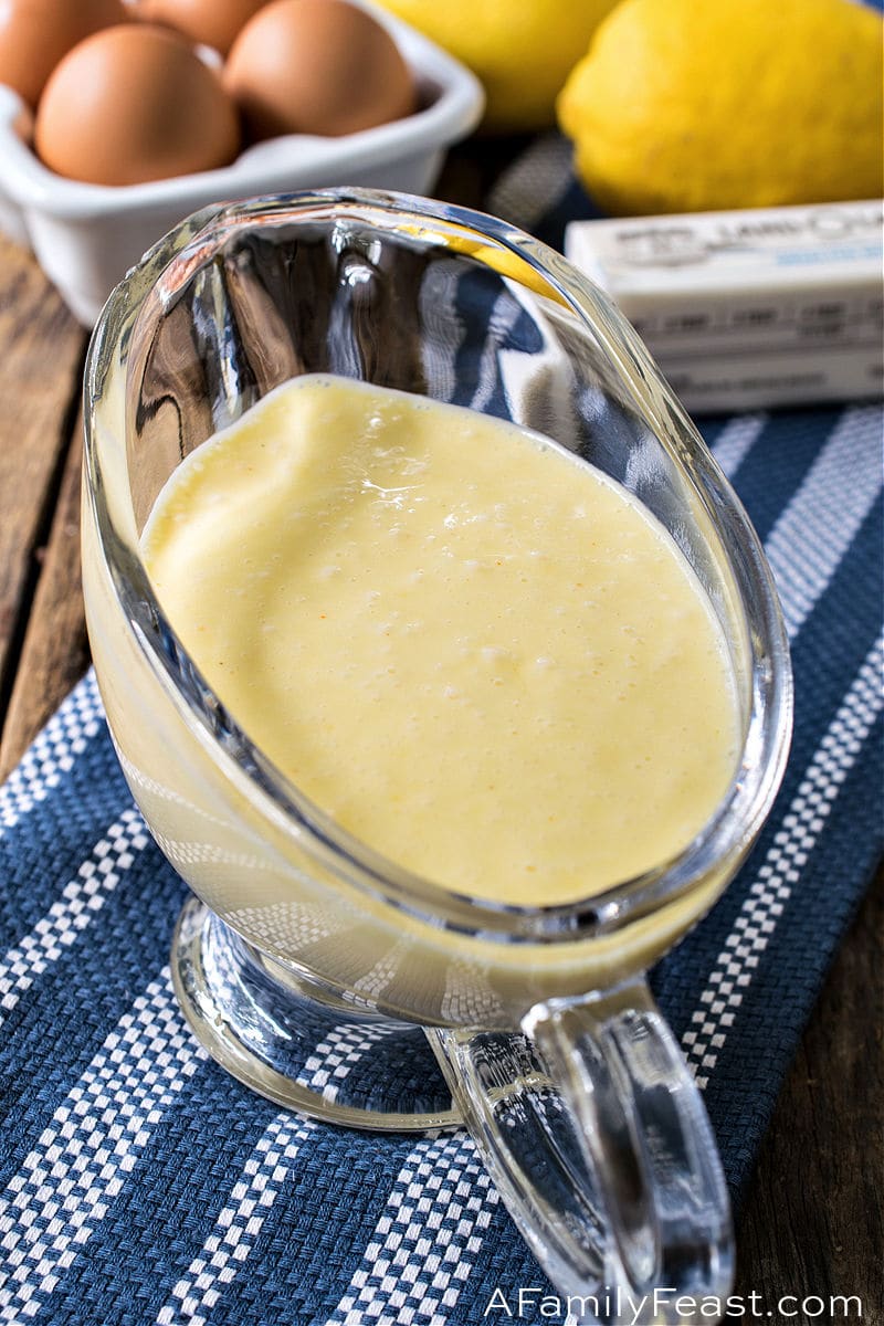 How To Make Hollandaise Sauce In A Blender (EASY!)