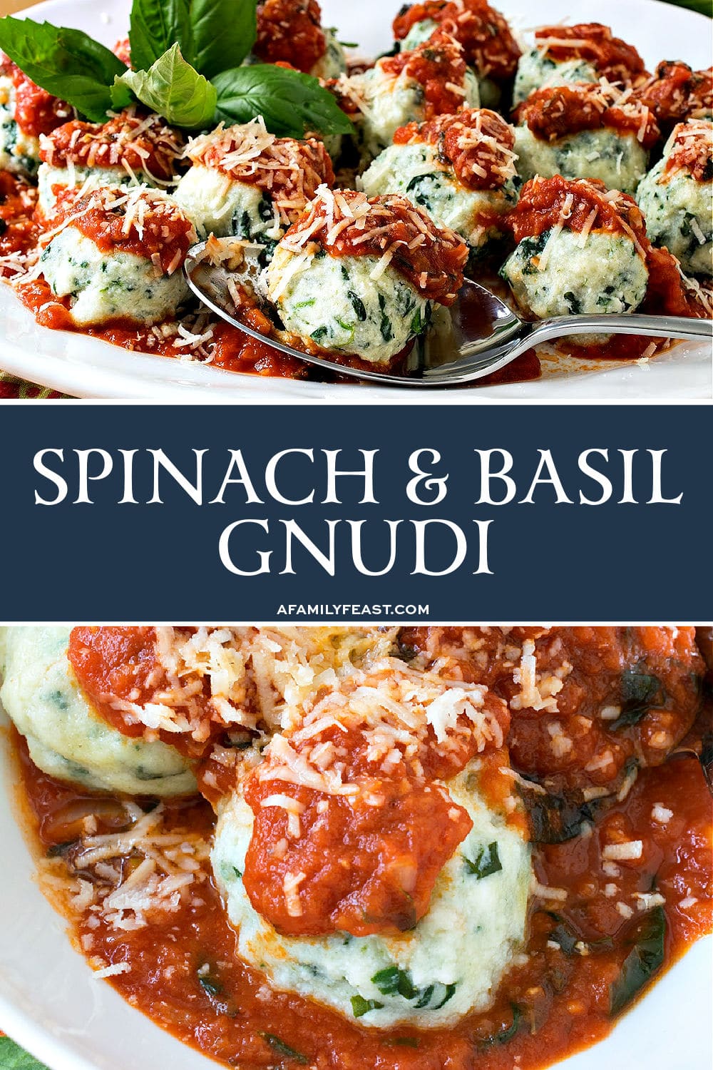 Spinach and Basil Gnudi