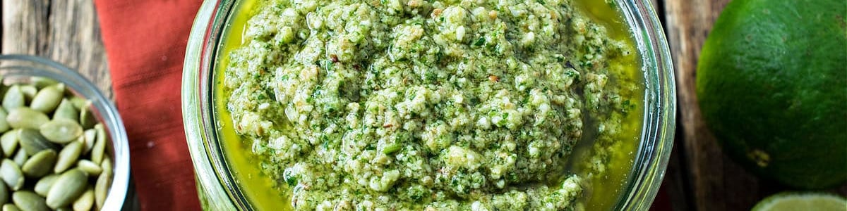 Mexican Pesto (Cilantro Pesto)