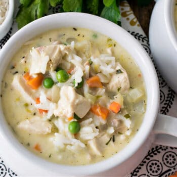 Creamy Chicken & Rice Soup