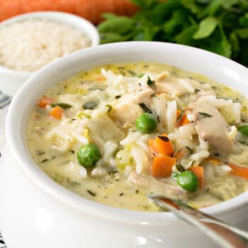 Creamy Chicken & Rice Soup