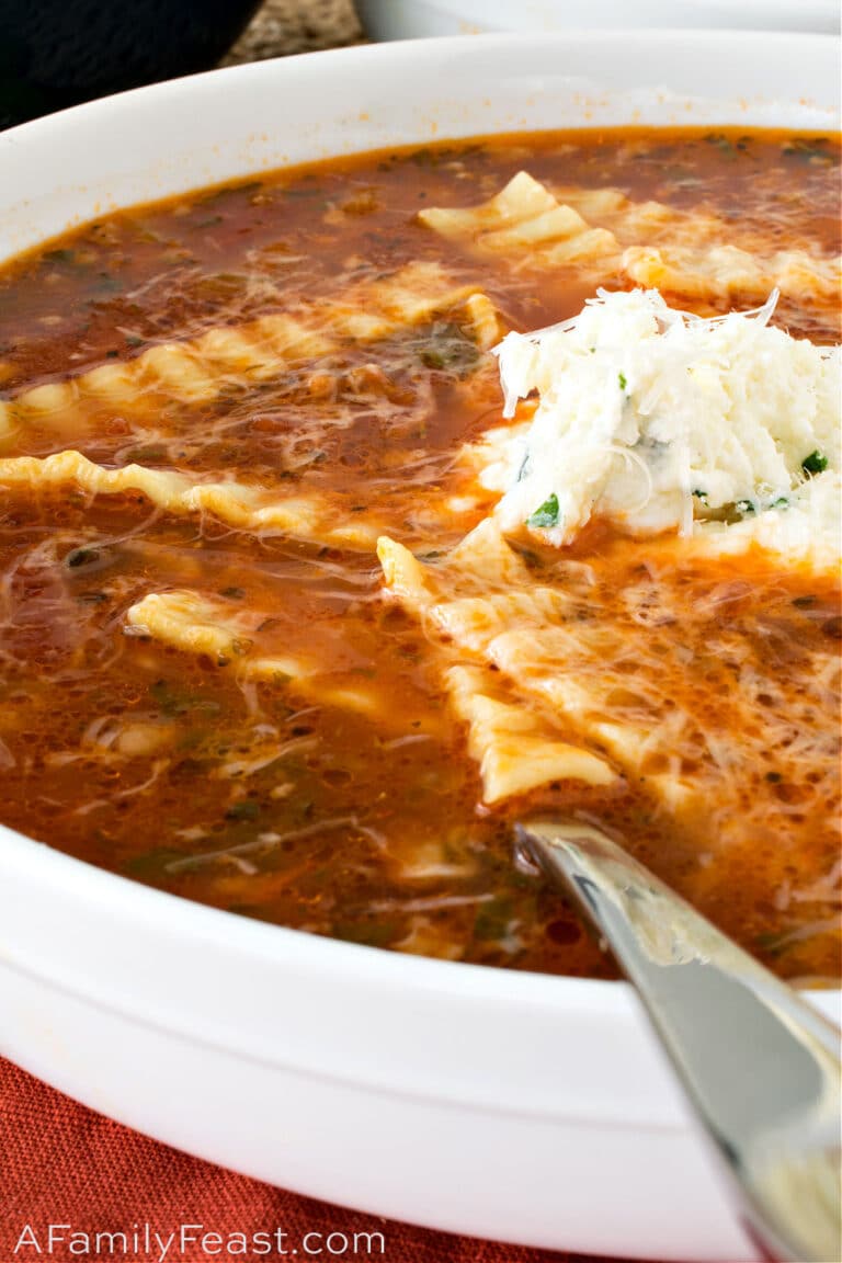 Lasagna Soup