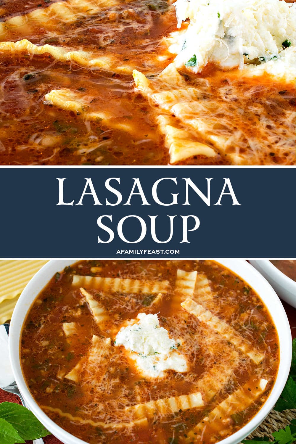 Lasagna Soup 
