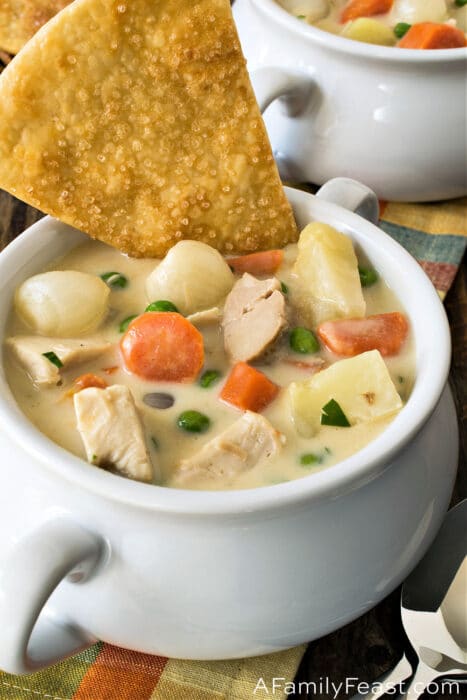 Turkey Pot Pie Soup