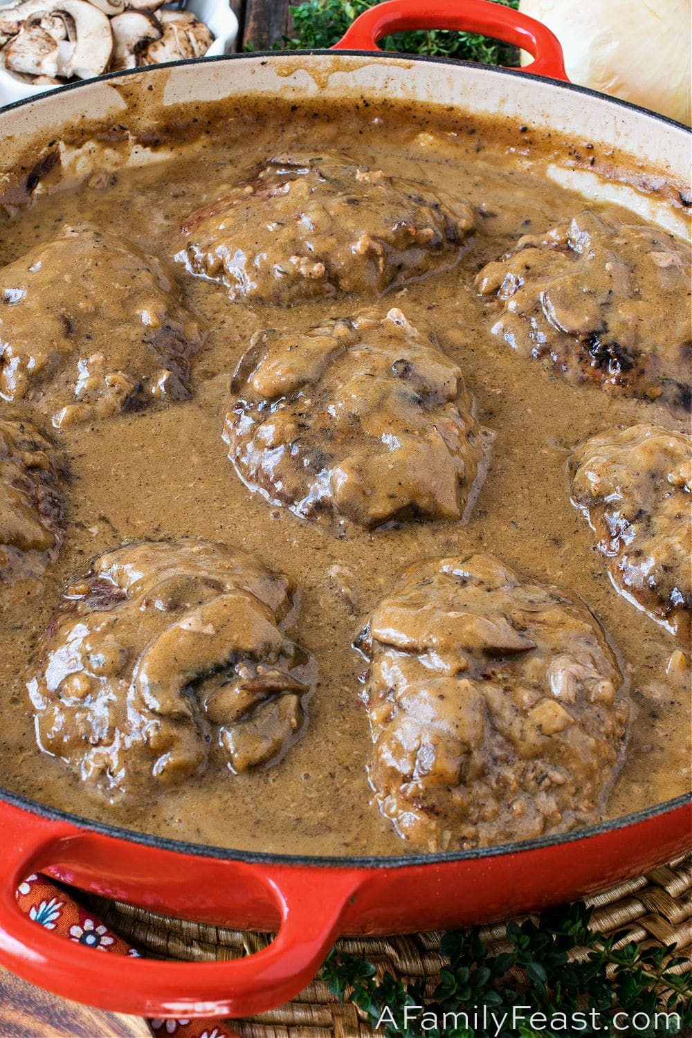 Salisbury Steak - A Family Feast