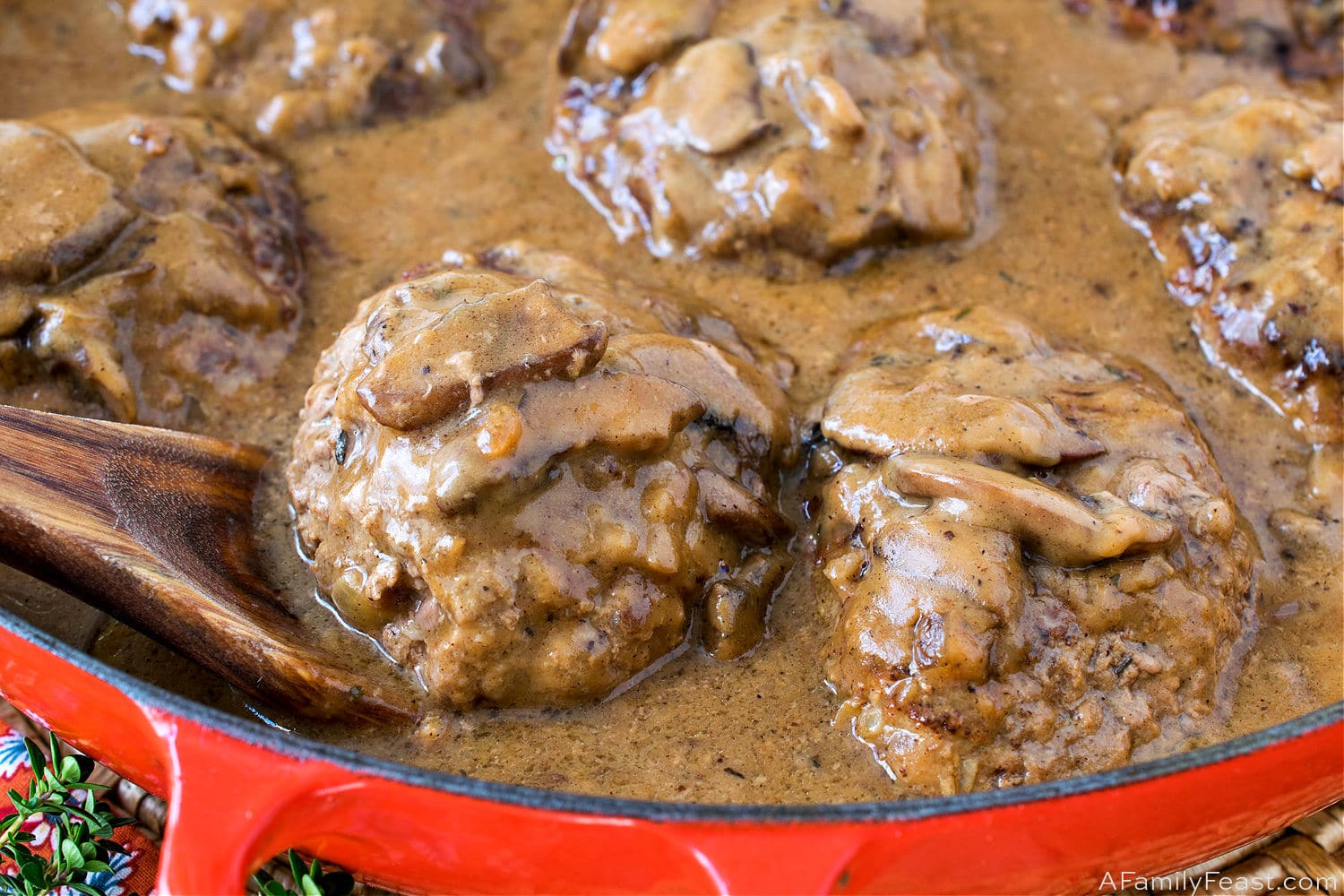 Salisbury Steak - A Family Feast