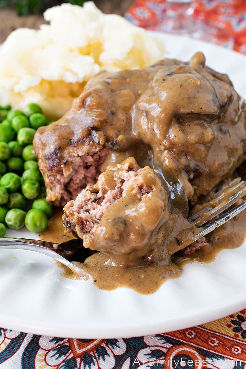 Salisbury Steak - A Family Feast