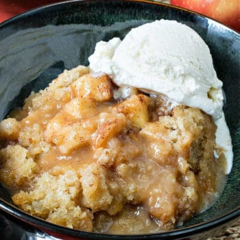 Slow Cooker Apple Pudding Cake