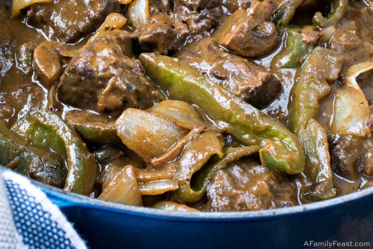 Braised Beef Over Egg Noodles A Family Feast®