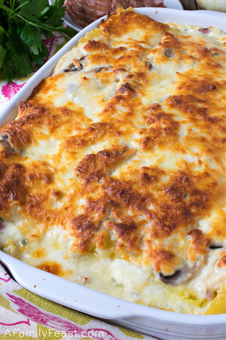 Ham and Swiss Lasagna A Family Feast®