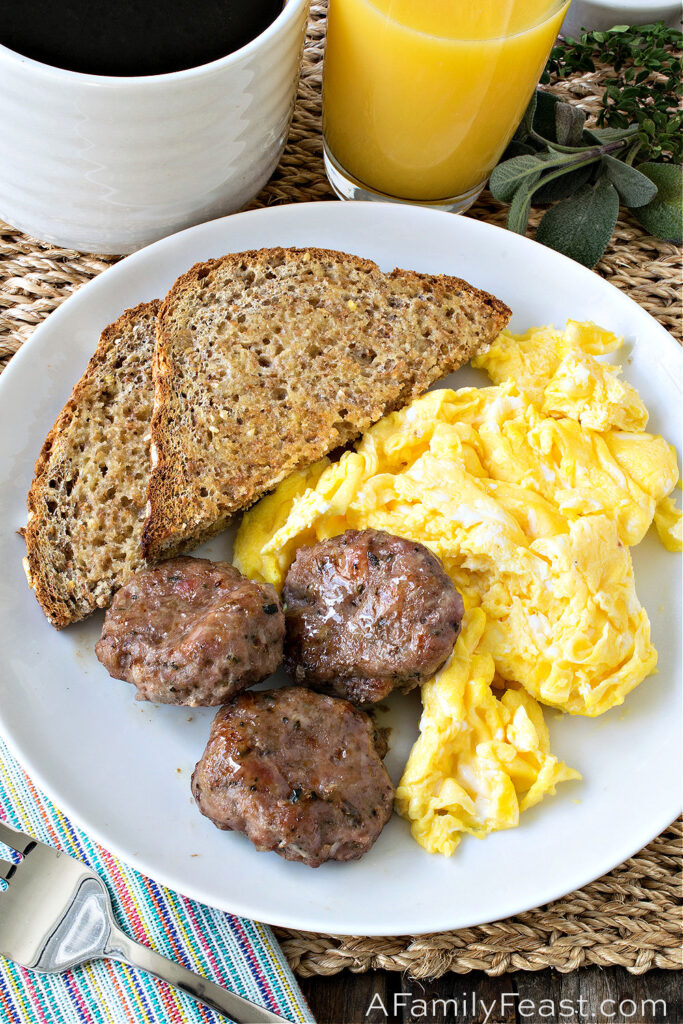 Breakfast Sausage Patties A Family Feast®