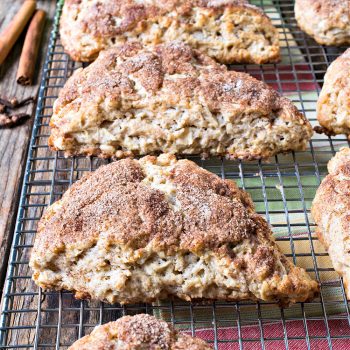 Apple Snickerdoodle Scones - A Family Feast