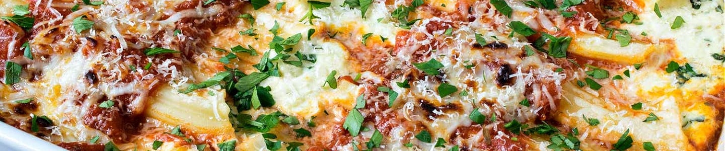 Classic Cheese Manicotti - A Family Feast