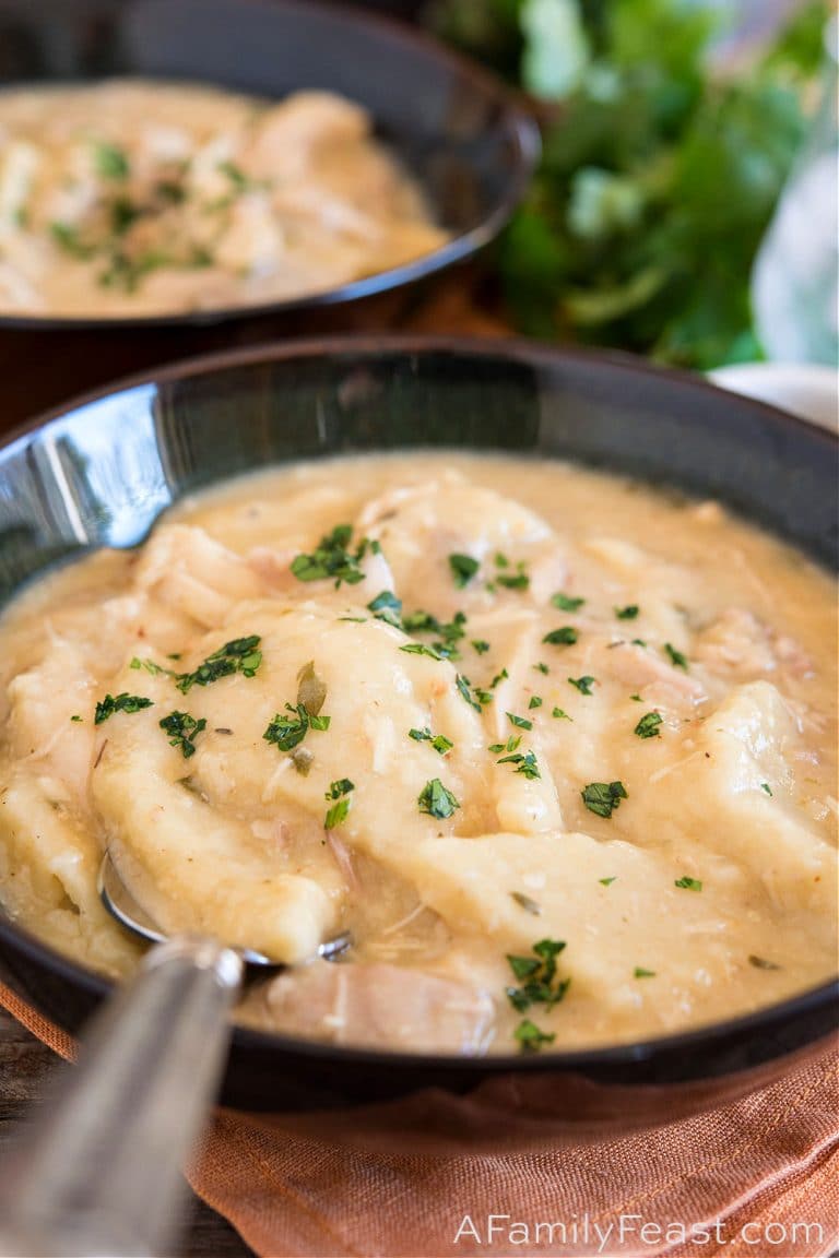 Chicken and Dumplings - A Family Feast