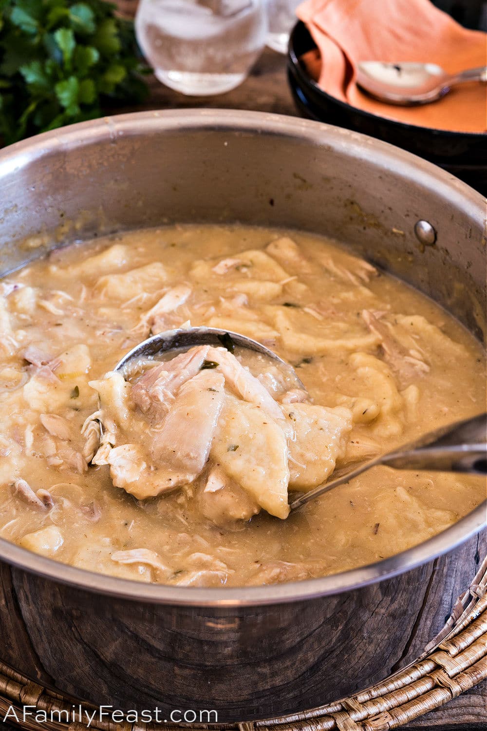 Chicken and Dumplings - A Family Feast
