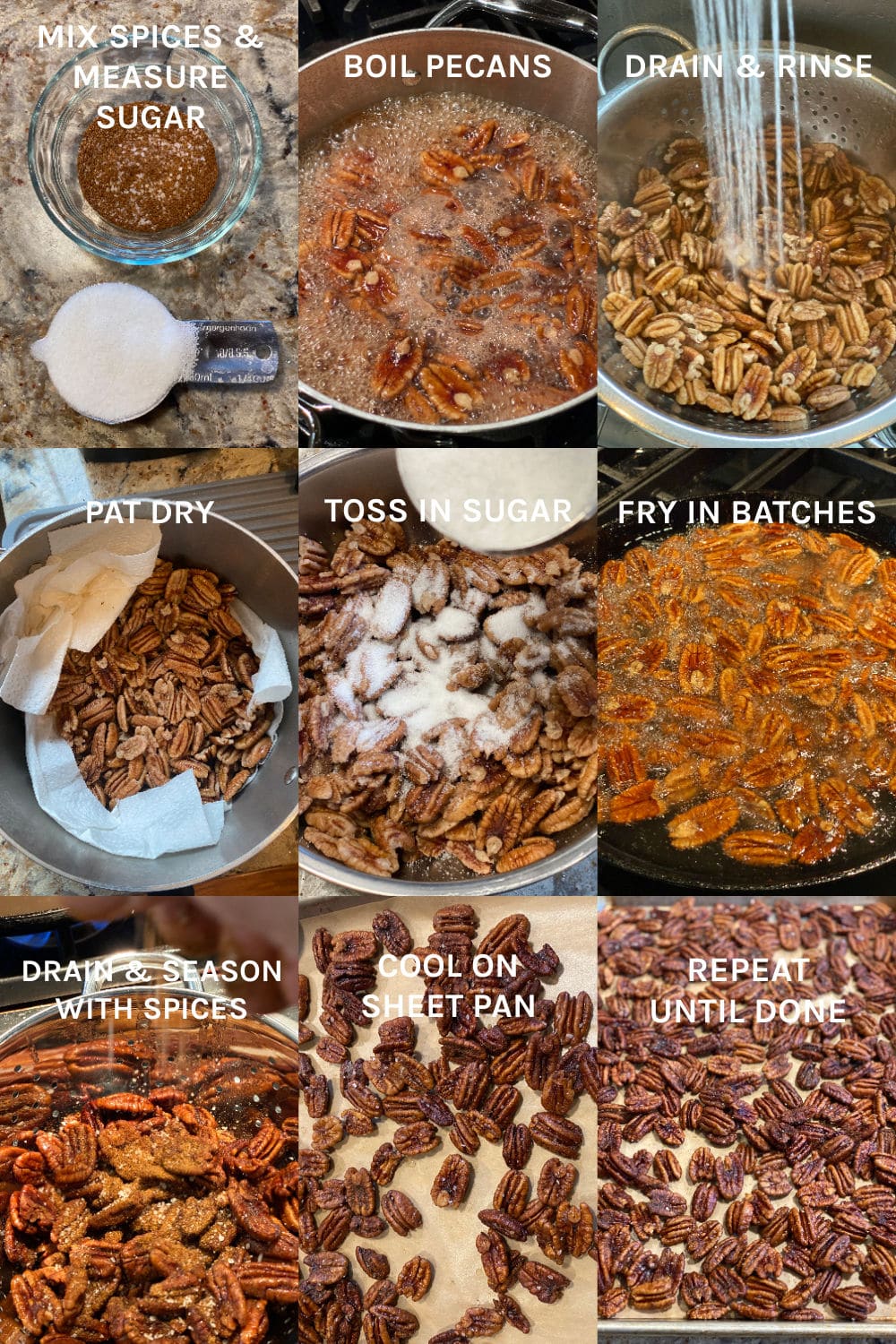 How to make Spiced Pecans