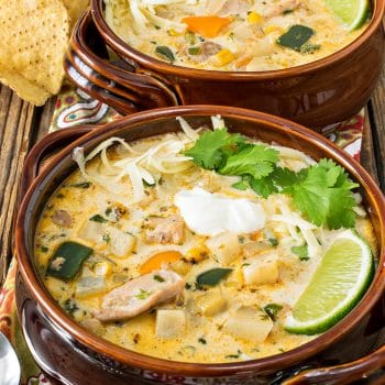 White Chicken Chili - A Family Feast