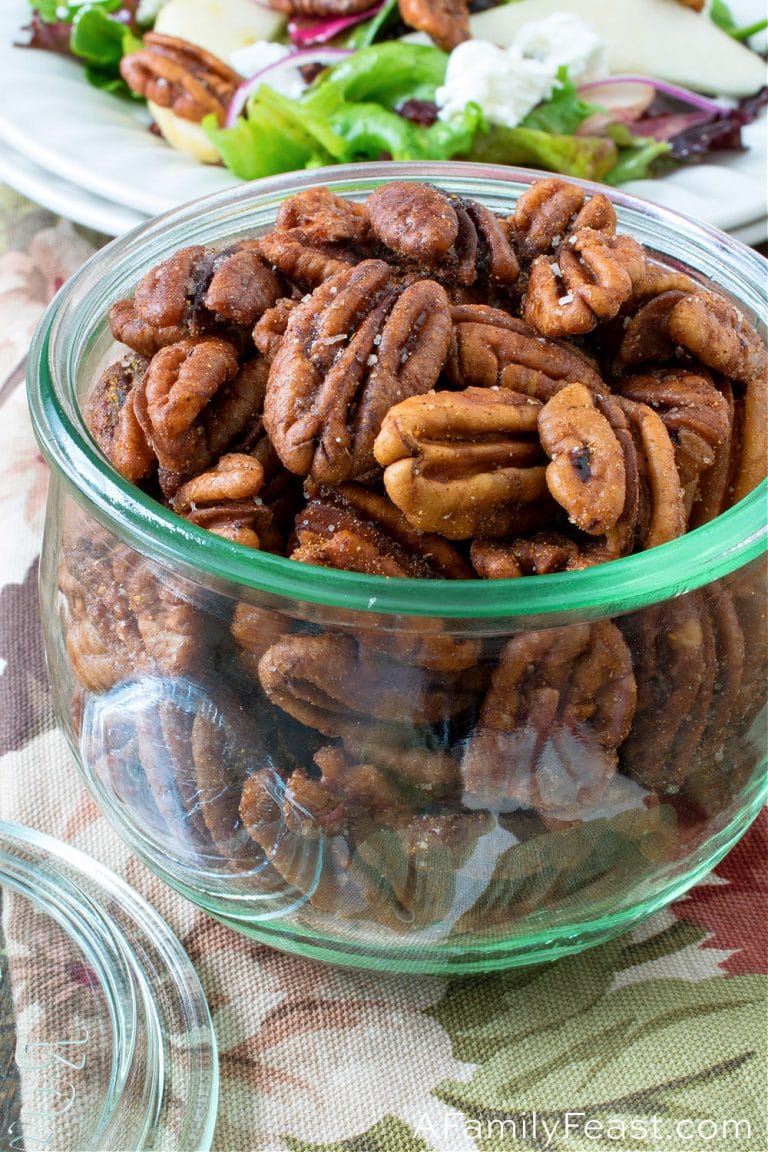 Spiced Pecans - A Family Feast