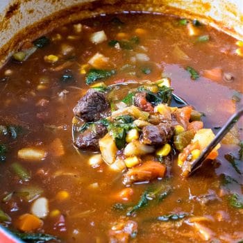 Hearty Beef Vegetable Soup - A Family Feast