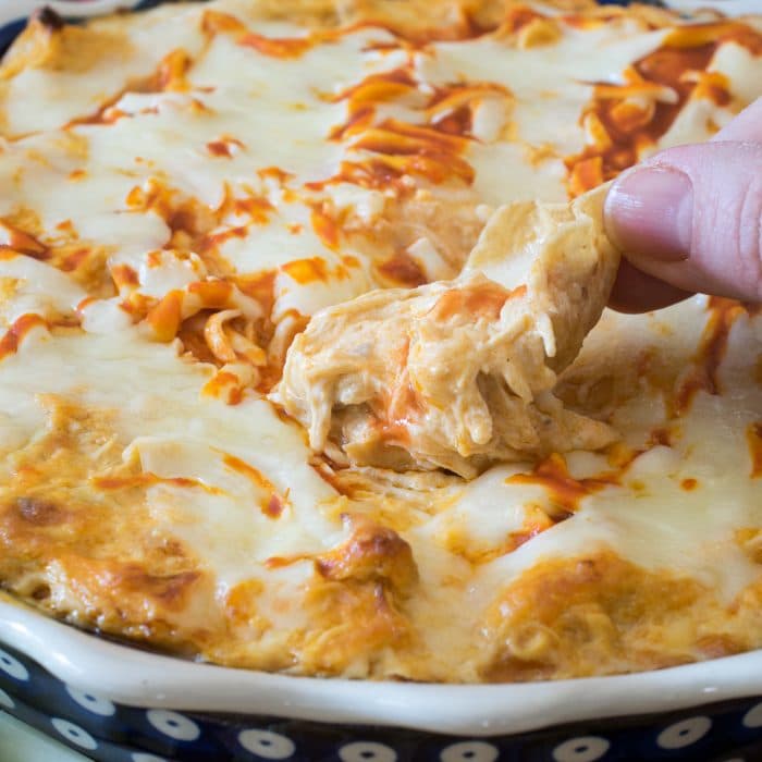 Buffalo Chicken Dip - A Family Feast