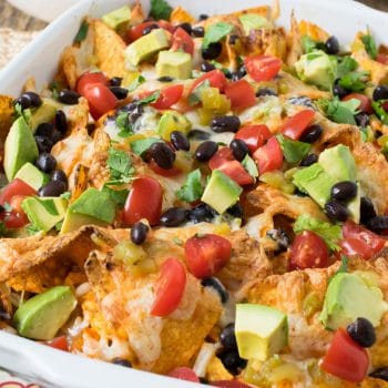 Chicken Nacho Casserole - A Family Feast