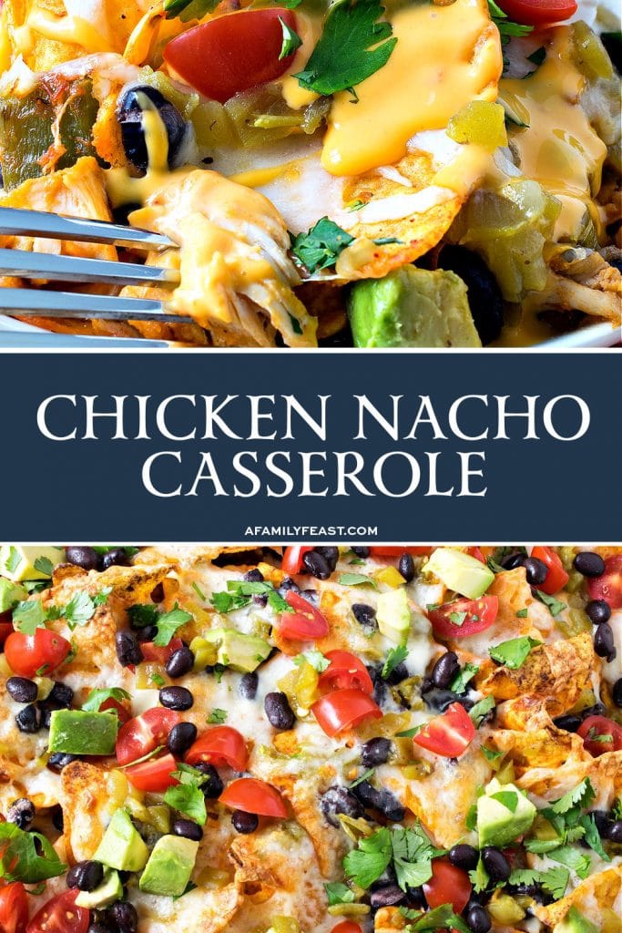 Chicken Nacho Casserole - A Family Feast