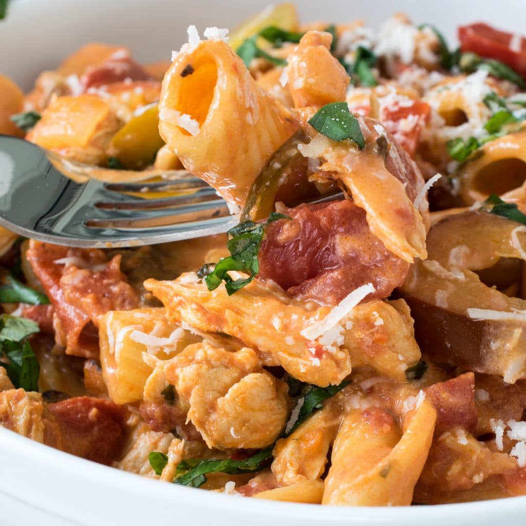 Chicken Riggies - A Family Feast