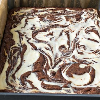 Cream Cheese Brownies - A Family Feast