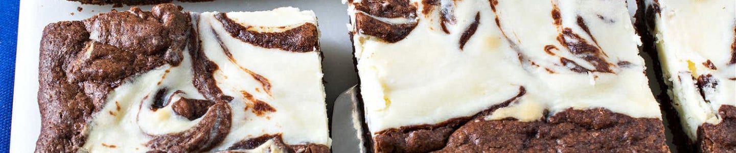 Cream Cheese Brownies - A Family Feast