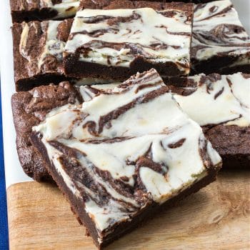 Cream Cheese Brownies - A Family Feast