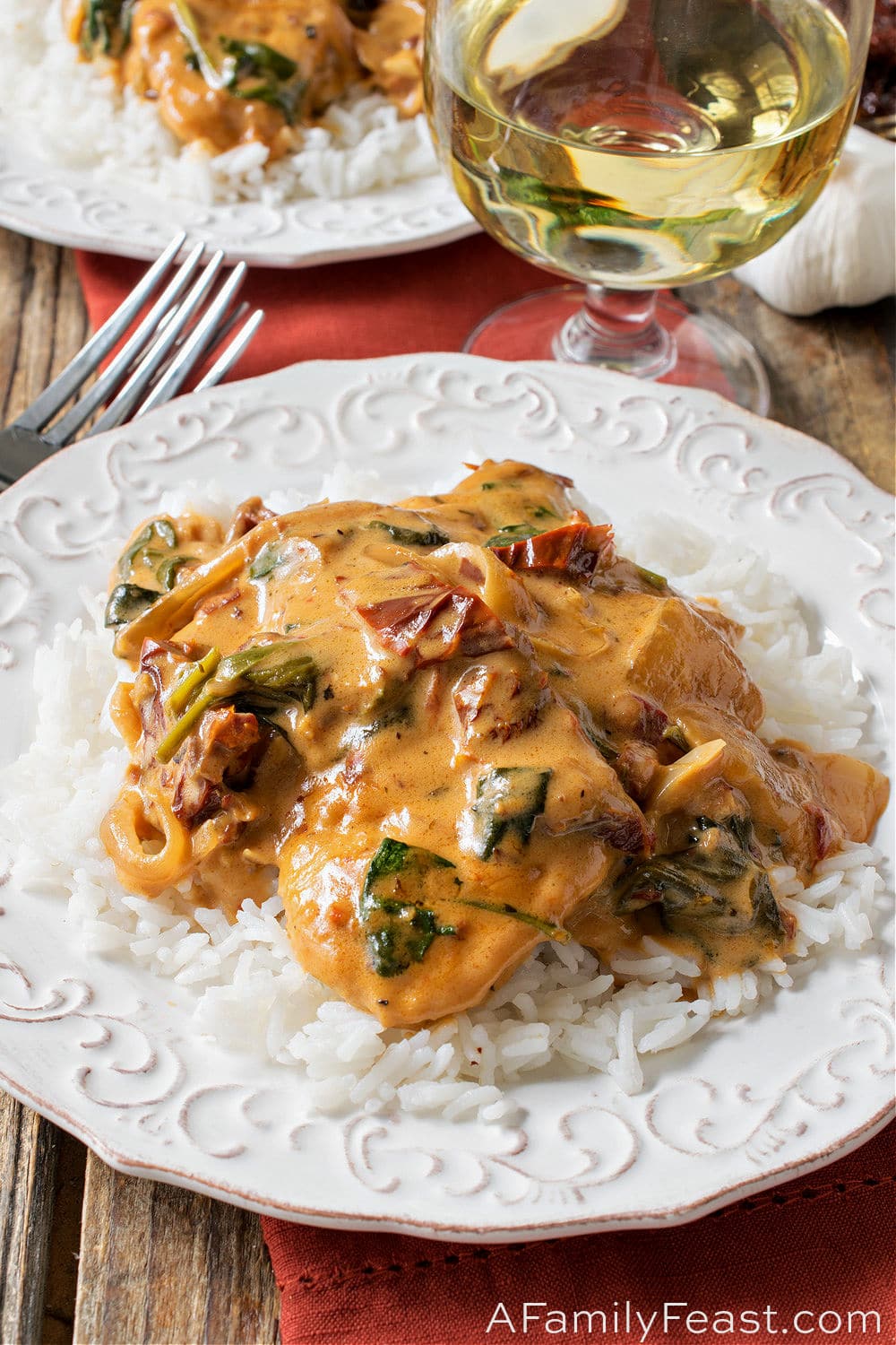 Creamy Tuscan Chicken - A Family Feast