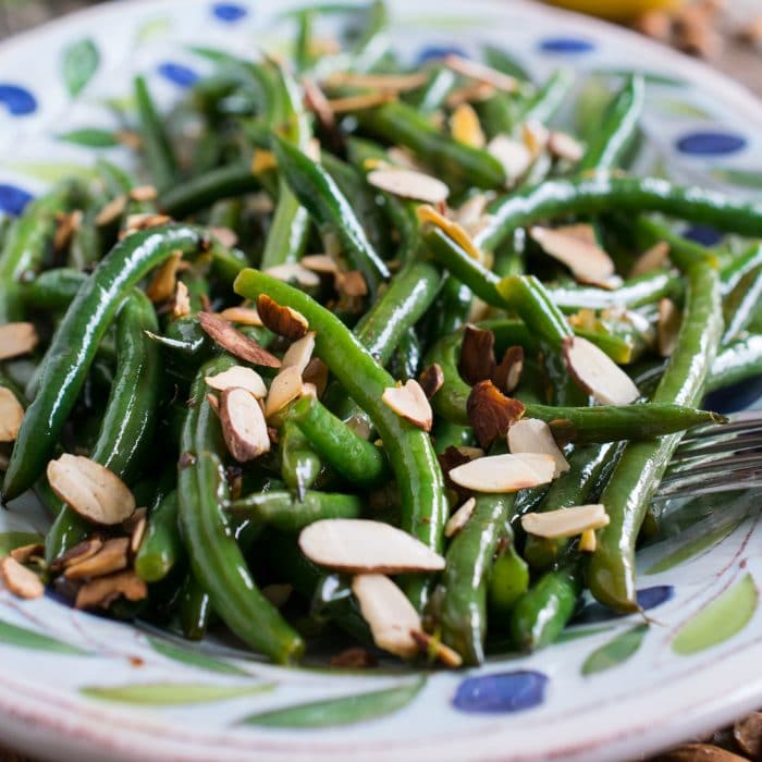 Green Beans Almondine - A Family Feast