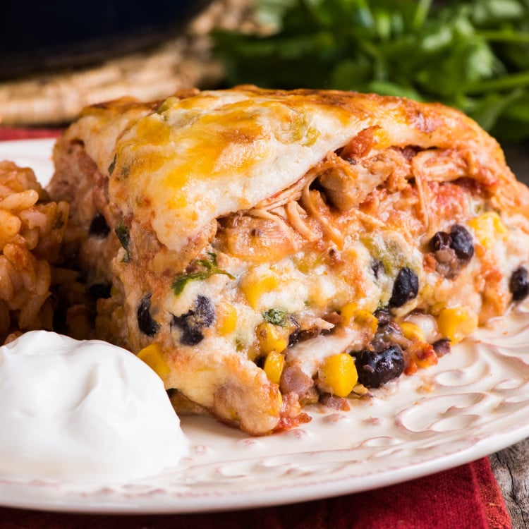 Mexican Lasagna - A Family Feast