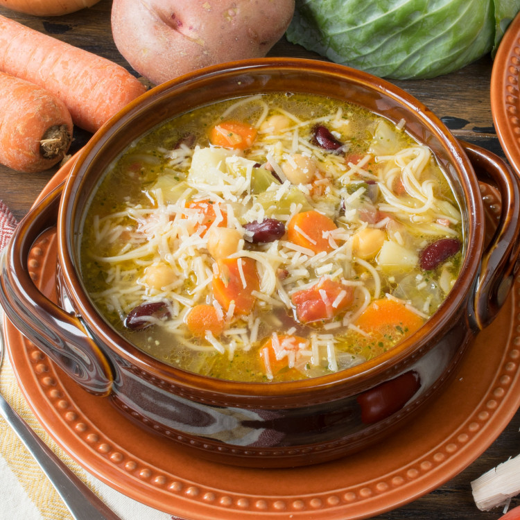 Minestrone Soup - A Family Feast