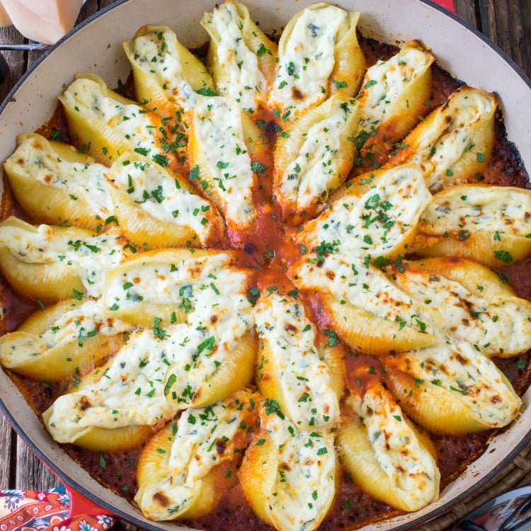 Stuffed Shells - A Family Feast