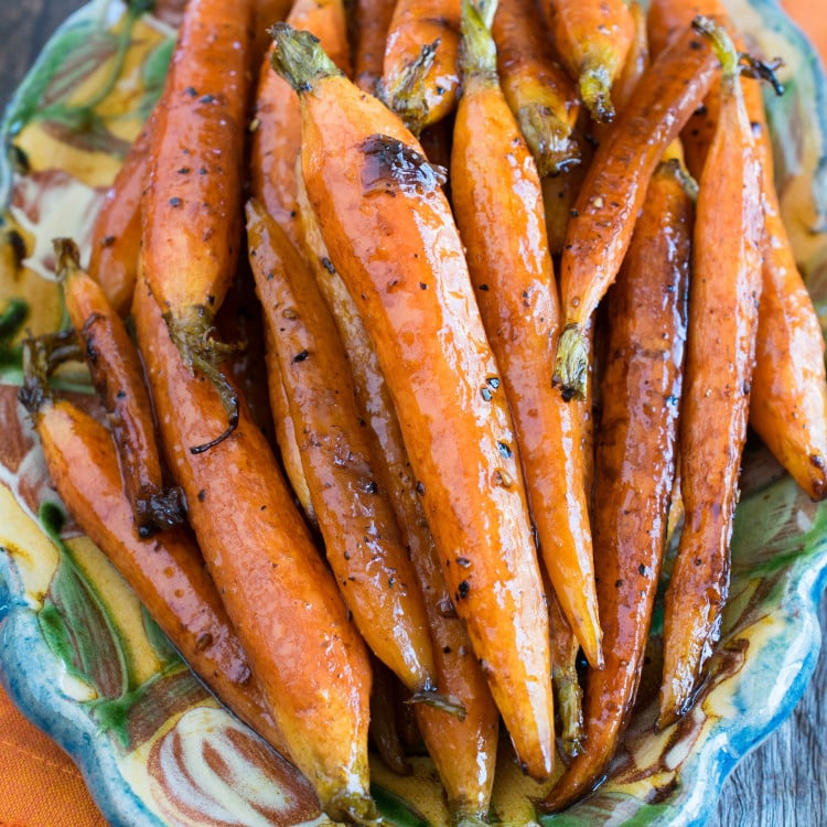 Tuscan Roasted Carrots - A Family Feast