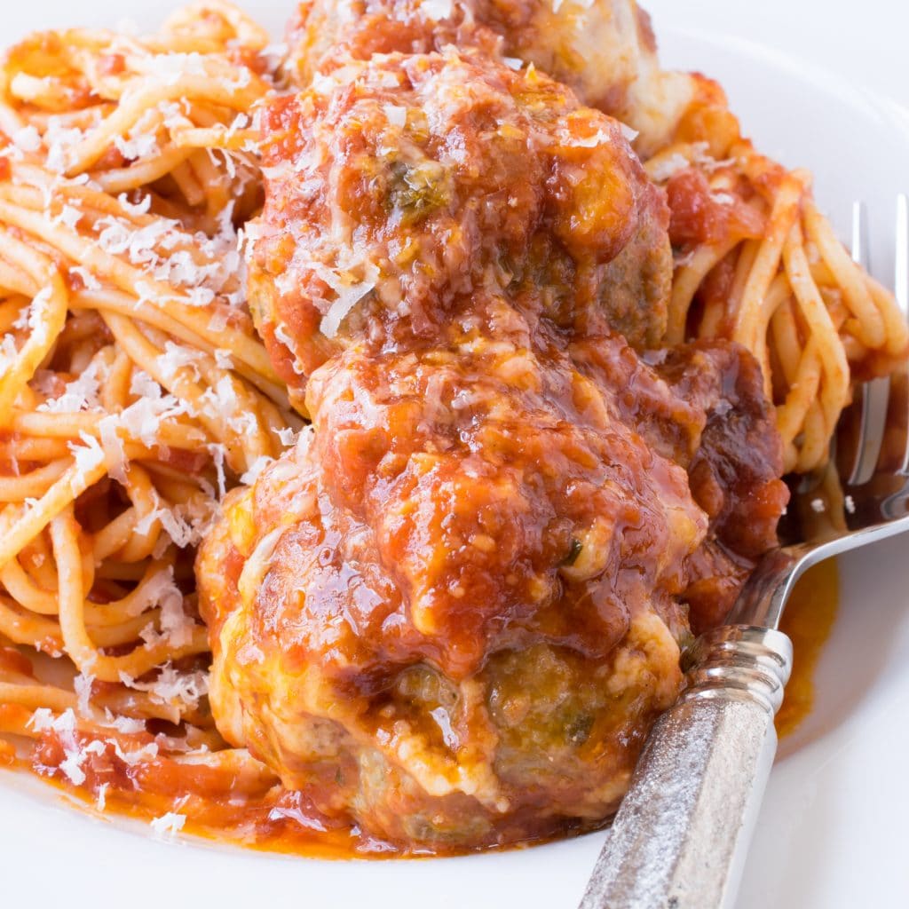 Meatball Parmesan - A Family Feast