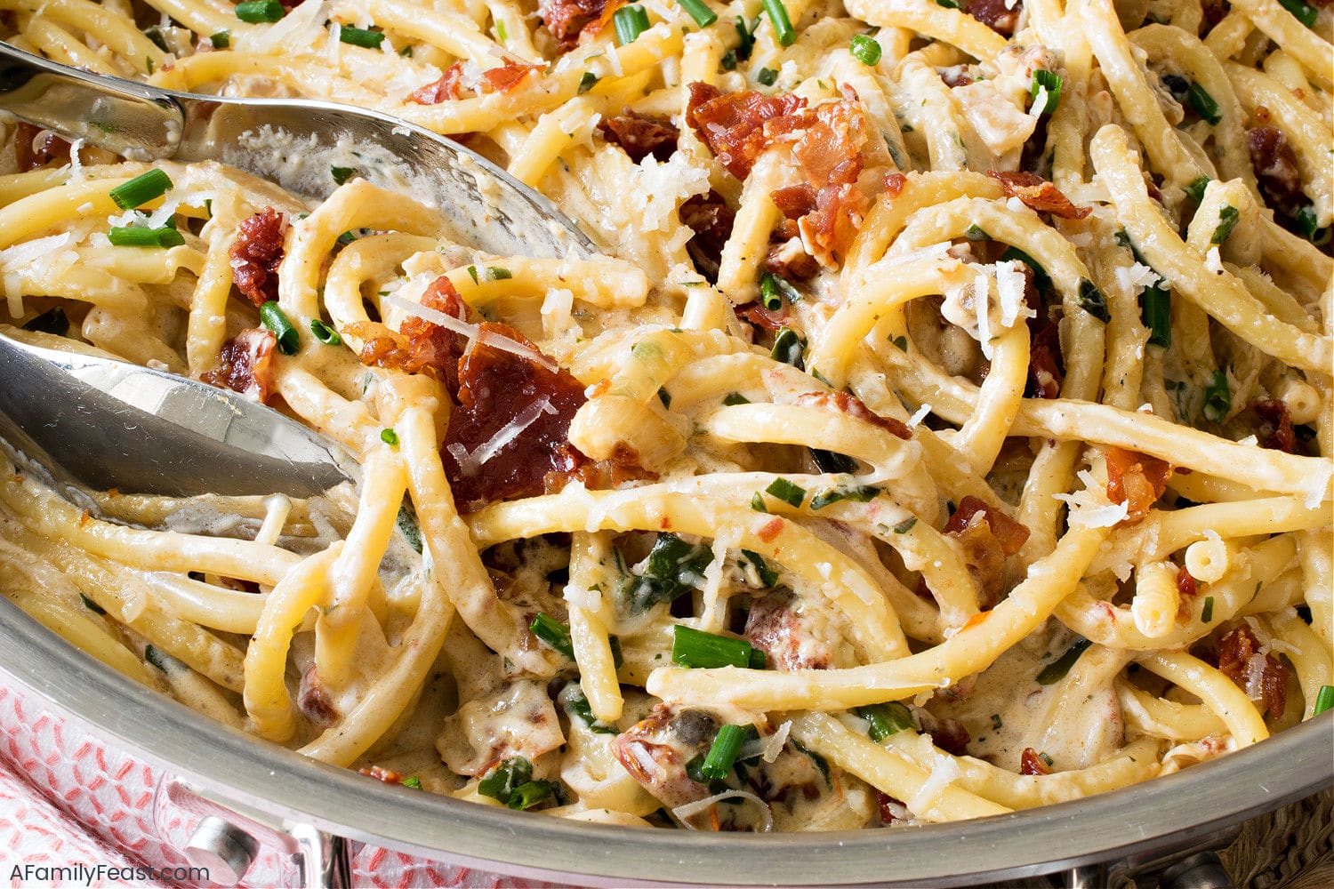 Boursin Cheese Pasta - A Family Feast