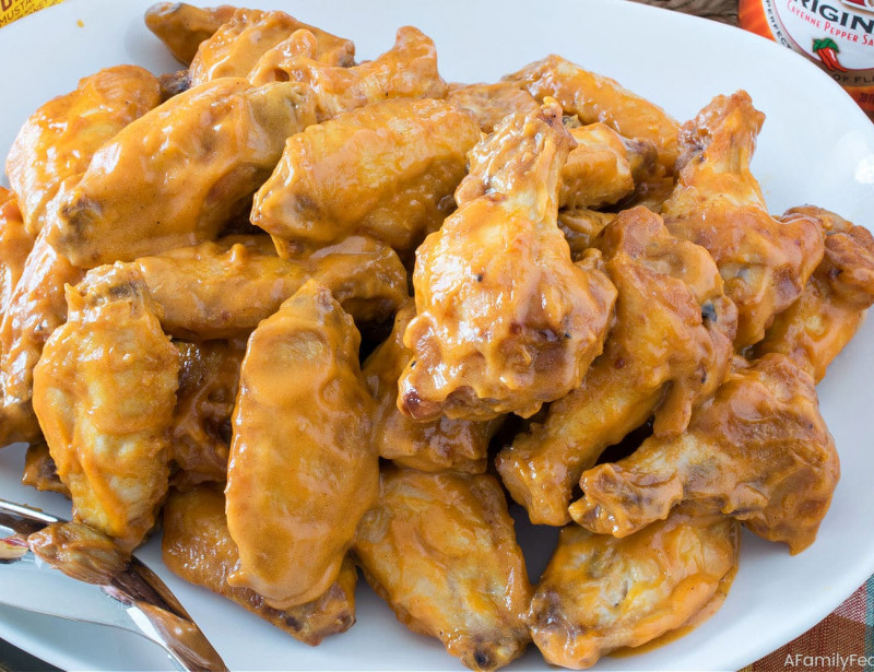 Gold Fever Chicken Wings - A Family Feast