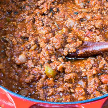 Italian Meat Sauce - A Family Feast